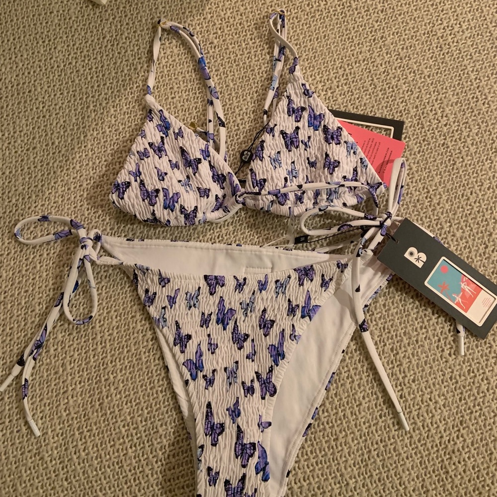 Black Bough Swim Suit